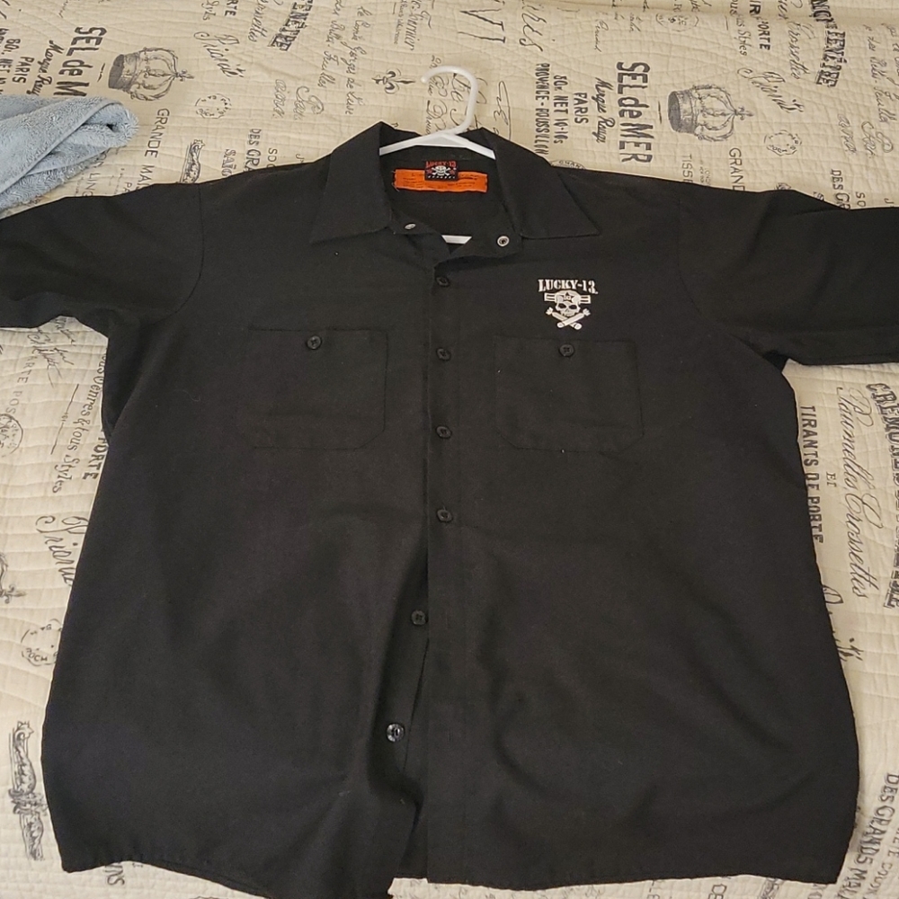 Lucky 13 Large Work Shirt